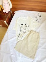 ست تیشرت شلوارک زرافه - Image 4