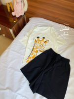 ست تیشرت شلوارک زرافه - Image 5