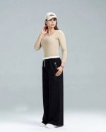 شلوار کمر سفید بگ - Image 4